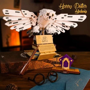 WB Warner Bros. Offiziell lizenzierte Harry Potter Bausteine - Hedwig - Bild 1 von 2