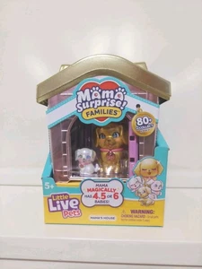 Little Live Pets Mama Surprise Families House Limited Edition Golden Retriever  - Picture 1 of 5