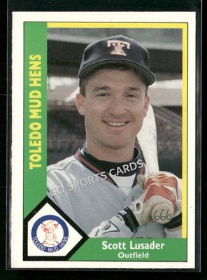 1990 CMC AAA/ProCards A & AA - Scott Lusader #396 RC Rookie - Image 1 of 2