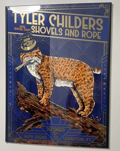 Tyler Childers new year's bash 2023 Autographed Poster Signed - Picture 1 of 15