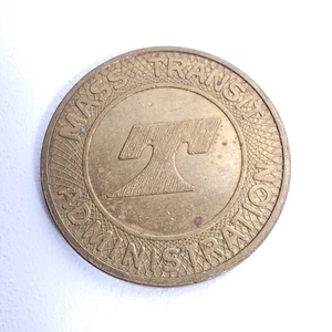 Maryland Baltimore Mass Transit Administration Token MTA - "Good for One Fare" B - Picture 1 of 2