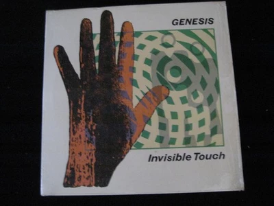Genesis Invisible Touch Phil Collins LP Vinyl Record - 81641-1-E 80's - Image 1 of 4