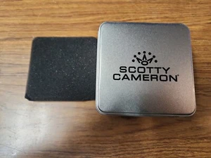 Scotty Cameron Tin with foam cutout for tees, divot tool, and ball marker. - Picture 1 of 2