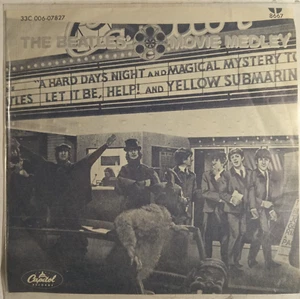 THE BEATLES - THE BEATLES´S MOVIE MEDLEY - RARE MEXICAN 7" SINGLE CS, POP ROCK - Picture 1 of 4