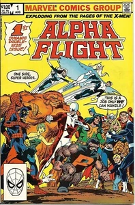 Marvel Comics 1983 Alpha Flight #1 Artist and writer John Byrne - Picture 1 of 12