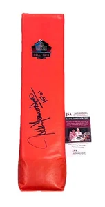 Jack Youngblood Signed Orange Endzone Pylon JSA COA HOF Rams - Picture 1 of 5