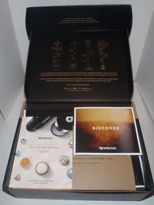 NEW Nespresso View Swiss SS Glass Espresso Cup/Saucer Set & Zena REX Peeler - Picture 1 of 10