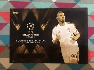 Younes Belhanda #CP-YB Championship Pedigree 10/10 Made 2015-2016 Topps UEFA 5X7 - Picture 1 of 2