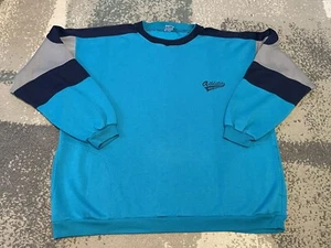 Dunlop Athletic Sweatshirt 2X XXL Sweater Tennis Sweatshirt Color Block Vintage - Picture 1 of 6