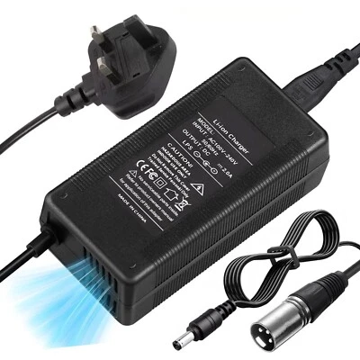 2 Amp AC/DC Adapter Ladegerät für Fiido T1/L3/L2 Elektrofahrrad Netzkabel - Bild 1 von 4