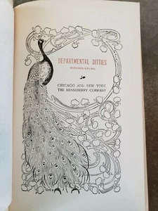 Departmental Ditties Rudyard Kipling HC Henneberry Company - Picture 1 of 11