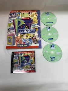 Nova Develop Print Explosion Deluxe 3-Disc Graphics Software & Manual for Mac - Picture 1 of 3