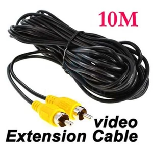 10M 30FT AV To AV RCA to RCA AV VIDEO Extension Cable For Car reversing Camera - Picture 1 of 1