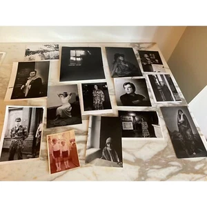 Lot of 14 Original Photo Portraits Vintage Snapshots Latvia 1970s - Picture 1 of 8