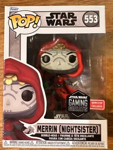 Funko Pop! Star Wars Merrin Nightsister #553 ~ Gaming Greats Gamestop Exclusive - Picture 1 of 6