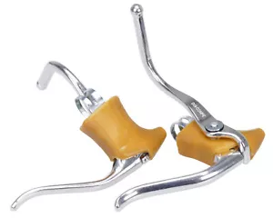 Dia-Compe 165EX Road Bike Drop Bar Bicycle Brake Levers Lever Set - SILVER with - Picture 1 of 1