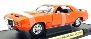 Road Signature 1/18 Scale Diecast - 92368 1969 Pontiac Firebird Trans Am Orange - Picture 1 of 5