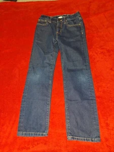OLD NAVY BOYS  SIZE 10   SKINNY  DARK    JEANS    WAIST 26  NEW - Picture 1 of 7