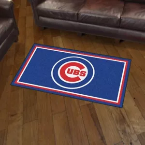 MLB - Chicago Cubs 3ft. x 5ft. Plush Area Rug - Picture 1 of 5