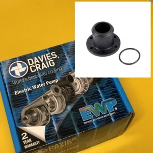 Davies Craig 8307 35mm Straight plastic flange adapter for EWP80 EWP130 EWP140 - Picture 1 of 2