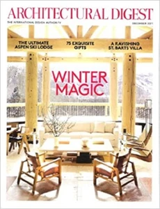 12/11 ARCHITECTURAL DIGEST Aspen Ski Lodge St. Barts Villa Palm Beach Penthouse - Picture 1 of 1