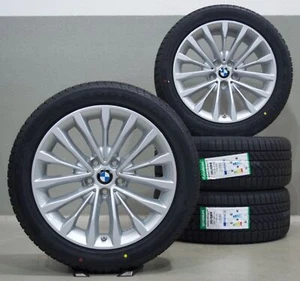 Original BMW 5er G30 G31 18 Zoll Winterreifen 632 Felgen Räder Reifen DOT24 NEU! - Bild 1 von 9