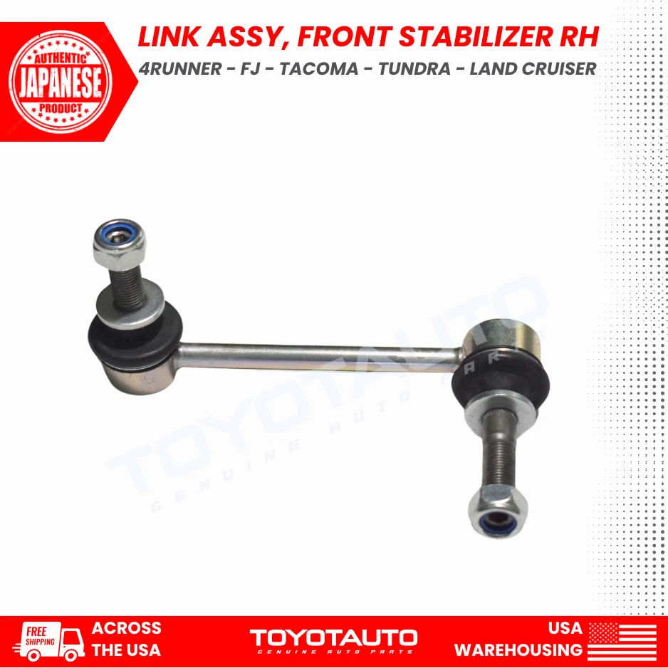 Estabilizador dianteiro Toyota OEM 48820-60050 Link Assy, destro TACOMA 4RUNNER FJ GX470-60 - Imagem 1 de 4