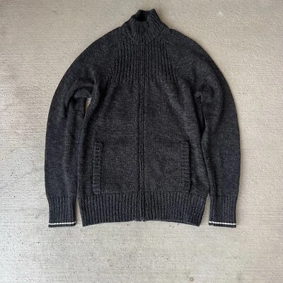 Chaqueta Icebreaker Hombre Lana Merino Cremallera Completa Gris Oscuro Talla S Foto 1 de 4