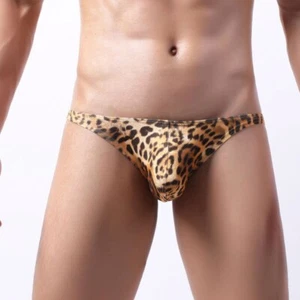 SLIP S M L XL LÉOPARD LEOPARD SEXY HOMME VIRIL UNDERWEAR MAN DESSOUS - Imagen 1 de 6