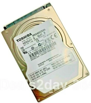 Toshiba MK5076GSXN 500GB 5.4K 3Gb/s 8MB 2.5" SATA Internal Hard Drive laptop - Image 1 of 4
