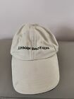 Authentic Lehman Brothers Beige Employee Hat Free Shipping