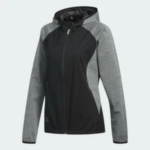 Chaqueta de Correr Adidas Para Mujer Climastorm con Capucha Abrigo con Cremallera Deportiva Chaqueta de Pista - Imagen 1 de 10