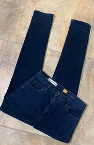 anthropologie pilcro women 29 Blue cotton bl straight leg superscript jeans H - Picture 1 of 8