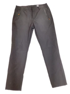Pantalón Softshell Forrado de Vellón Negro Talla 34 Pantalones para Nieve Esquí Senderismo Invierno - Imagen 1 de 8