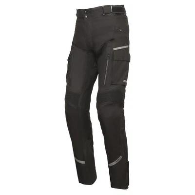 Modeka Trohn Textilhose schwarz Herren Motorradhose Tourenhose wasserdicht - Bild 1 von 2