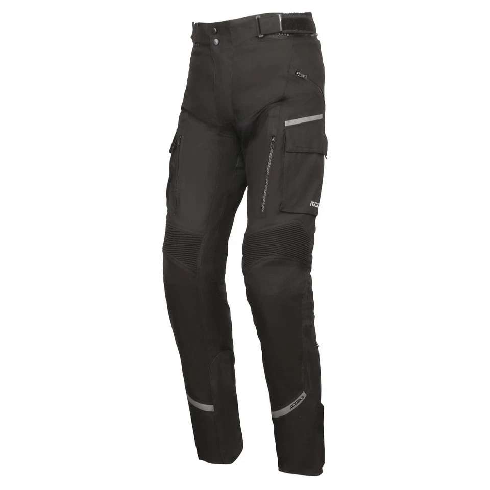 Modeka Trohn Textilhose schwarz Herren Motorradhose Tourenhose wasserdicht - Bild 1 von 2