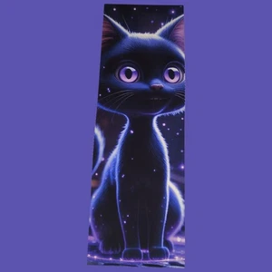 ✨ Enchanted Black Cat Handmade Bookmark ✨ - Picture 1 of 1