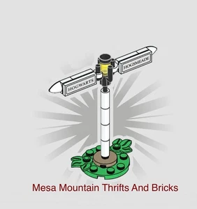 LEGO® Harry Potter 76423 Hogwarts Express Bahnhof Schild Hogwarts Hogsmeade - Bild 1 von 4