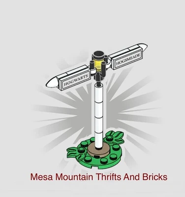 LEGO® Harry Potter 76423 Hogwarts Express Train Station Sign Hogwarts Hogsmeade - Image 1 of 4