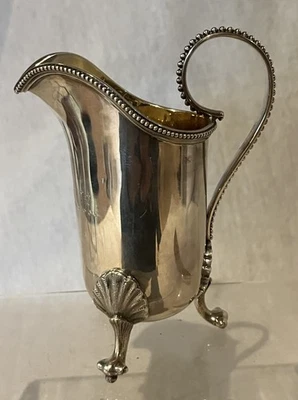 Ball Black & Co NYC 950silver Creamer 1865-1871 Monogram Tall & Slender - Image 1 of 4