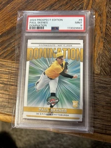 Paul Skenes 2024 Prospect Edition Domination Rookie PSA 9 - Bild 1 von 2