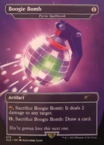Near Mint x 1 Boogie Bomb - Pyrite Spellbomb - Foil Secret Lair Drop Series - FO - Picture 1 of 1