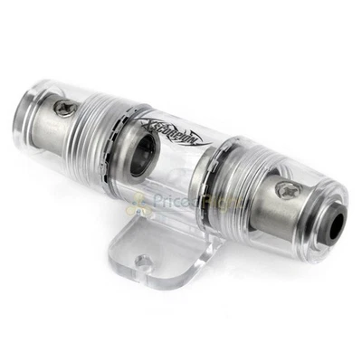 Portafusibles en línea calibre 4 u 8 AWG / AGU Platinum 100 Amp XScorpion FH48P Foto 1 de 4