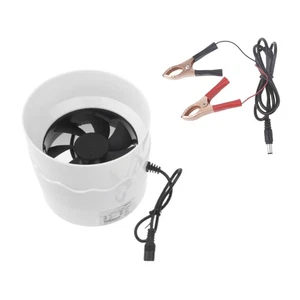 12V 110mm Exhaust Fan Home Inline Pipe Duct Fan Bathroom Extractor Ventilation - Afbeelding 1 van 8
