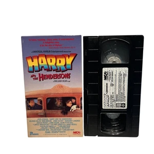 Harry and the Hendersons (VHS, 1987) MCA Home Video-John Lithgow V10 - Picture 1 of 3