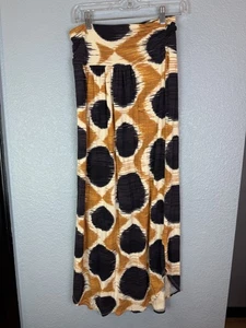 Maeve Maxi Skirt Womens Small Abstract Boho Lined Stretch Anthropologie Skirt - Picture 1 of 10