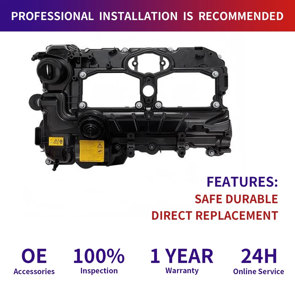 NUEVA cubierta de válvula de motor para BMW X5 528I 328I X3 Z4 320I X1 2012-2018 11127588412 Foto 1 de 4