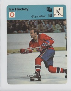 1977-79 Sportscasters Series 51 Lausanne Guy Lafleur #51-18 HOF