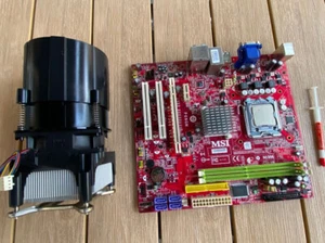 Mainboard Motherboard MSI MS-7366 Version: 1.0 LGA 775 + Pentium 4 Prozessor - Bild 1 von 11
