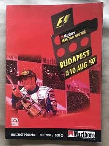 Programa Fórmula Uno Gran Premio Hungría Budapest 1997 programa oficial de la FIA - Imagen 1 de 2